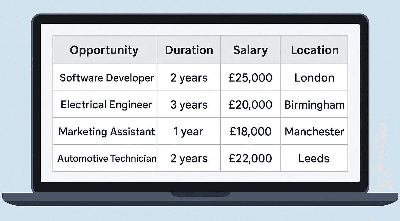 Apprenticeship Application Tracker